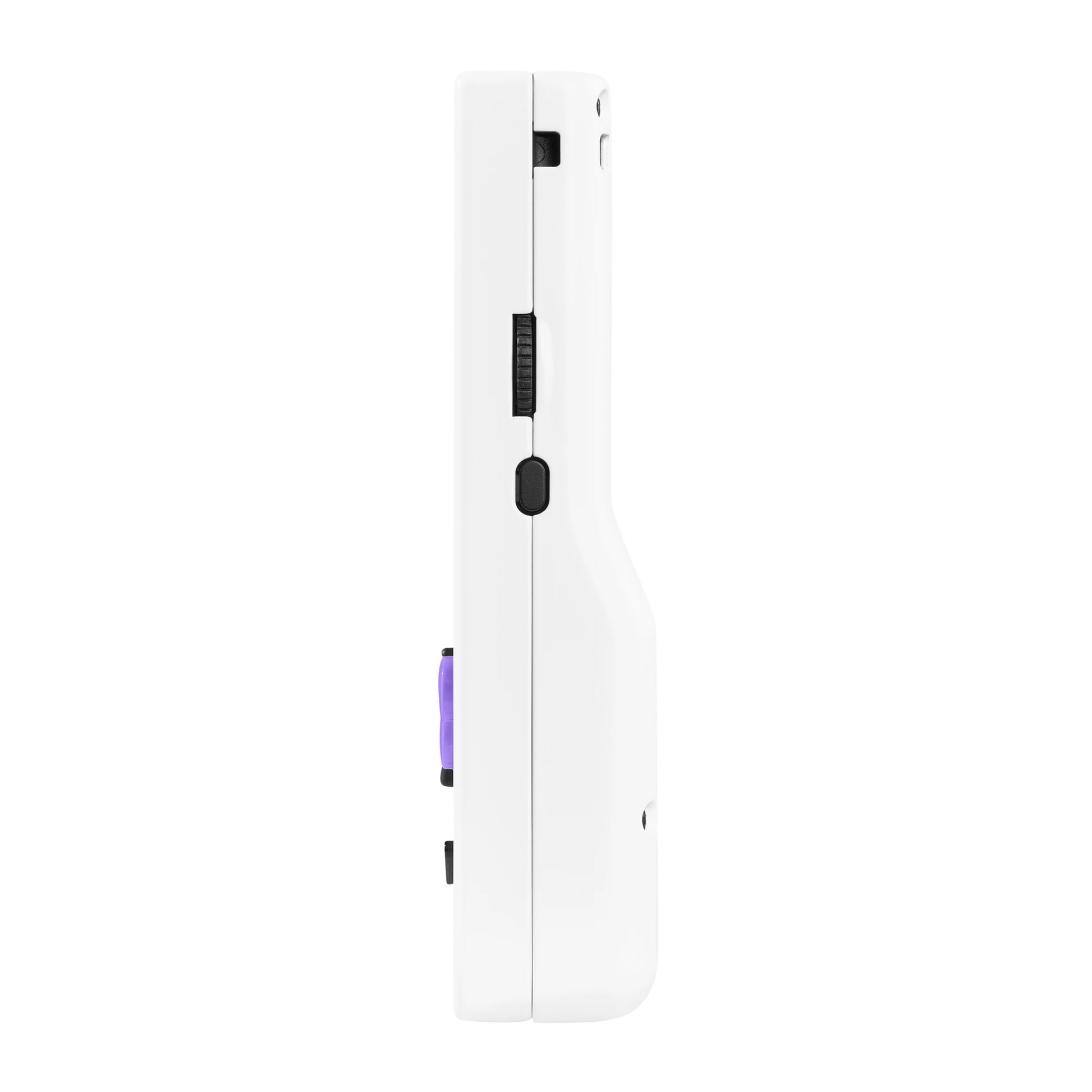 Side view of Cloud Chromatic showing volume wheel and menu button