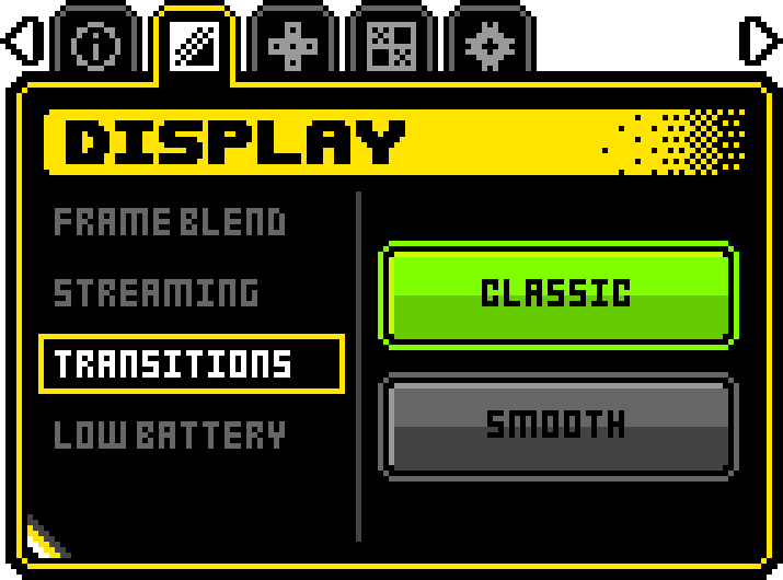 Display Transitions Color Correction