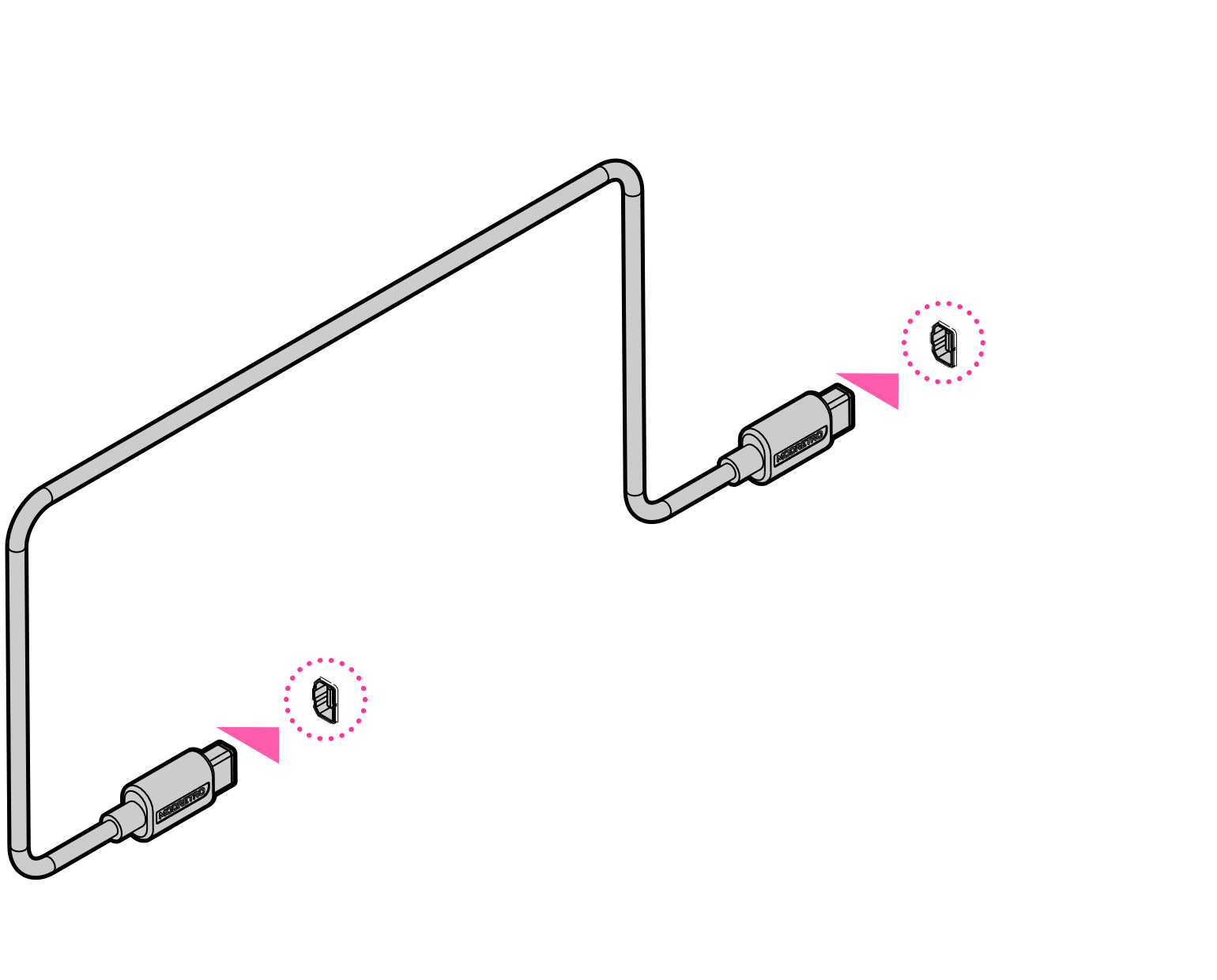 Link Cable connection between two systems