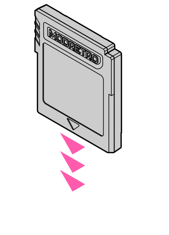 Cartridge insertion angle